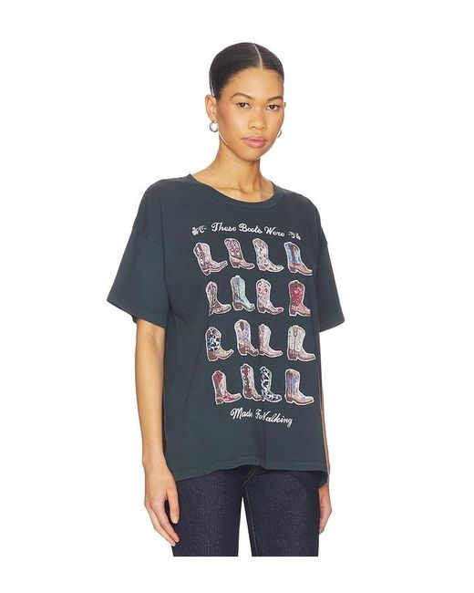 Daydreamer Blue Boots For Walking Merch Tee