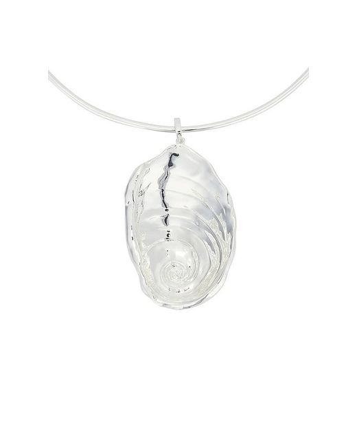 Eliou White Fossil Necklace