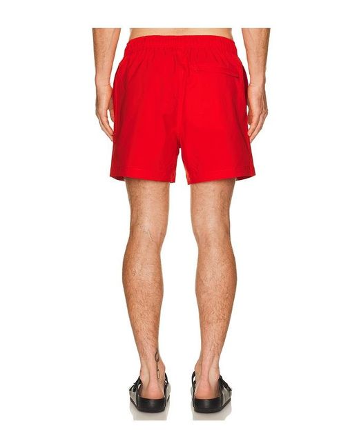 Samsøe & Samsøe Red Moses Swim Shorts for men