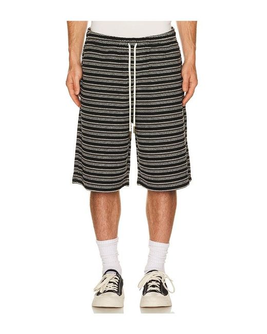Honor The Gift Black Speak Striped Short for men