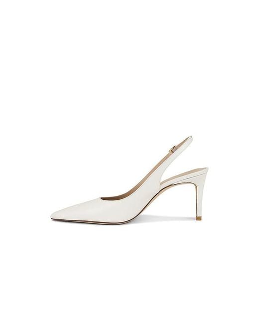 Stuart Weitzman White 75 Slingback Stuart Power