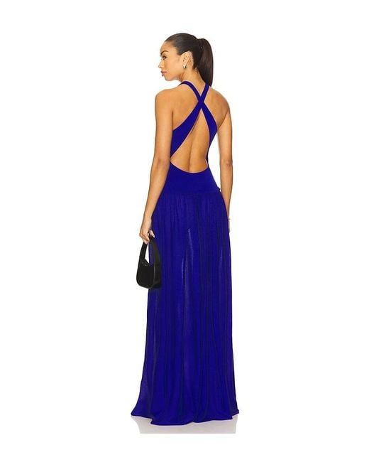 Solid & Striped Purple The Maggie Dress