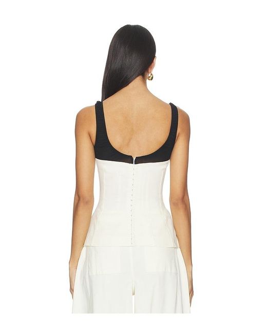 WeWoreWhat White Corset Top