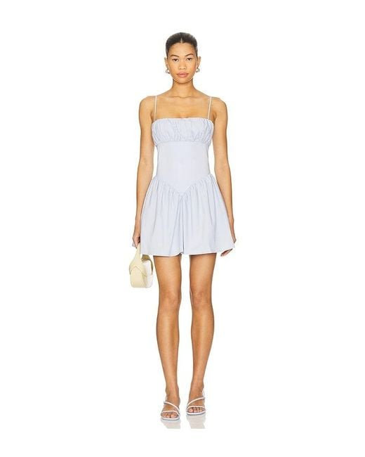 Vestido Austin En Color Bebe Azul Talla En MAJORELLE de color White