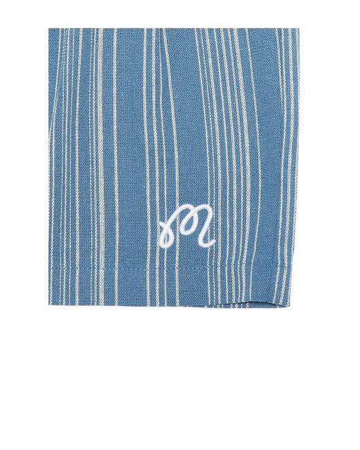 Malbon Blue Arena Short for men