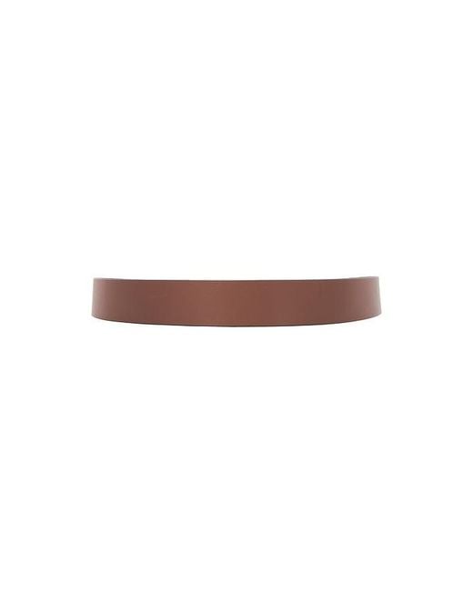 Polo Ralph Lauren Brown Italian Saddle Leather Belt for men