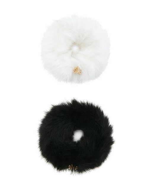 Lele Sadoughi White Mountain Scrunchie Set