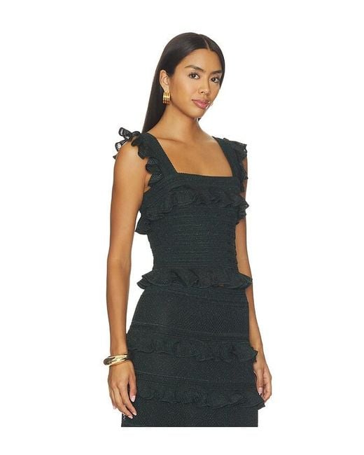 Zimmermann Black Valiant Frill Cami