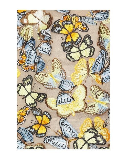 Bronx and Banco Natural Bella Butterfly Maraya Strapless Mini Dress