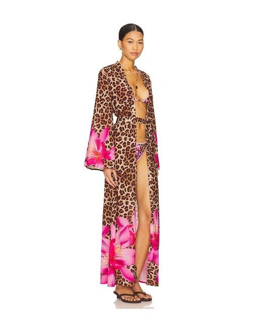 Runaway the Label Red Camille Robe