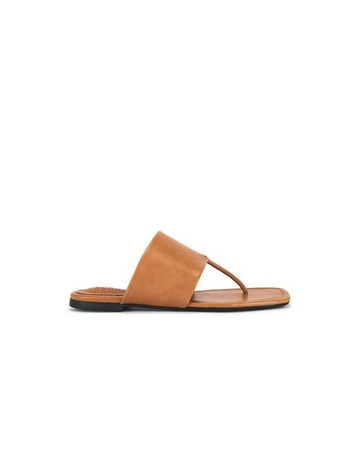 SCHUTZ SHOES Brown Martha Flat