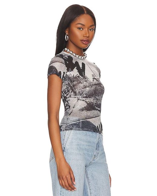 Miaou Blue Mini Tee