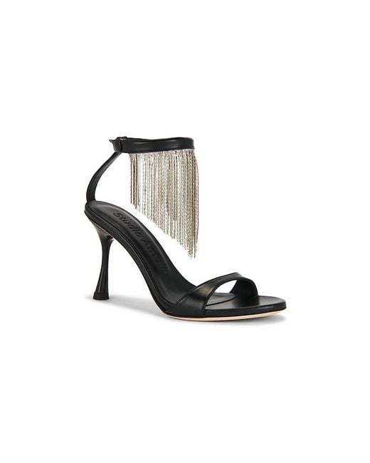STUDIO AMELIA Black Figaro 90 Sandal