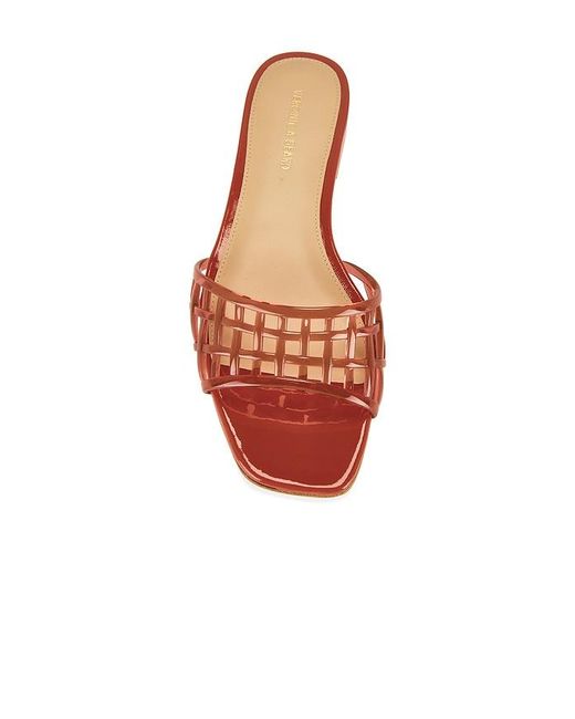 Veronica Beard White Maris Jelly Sandal