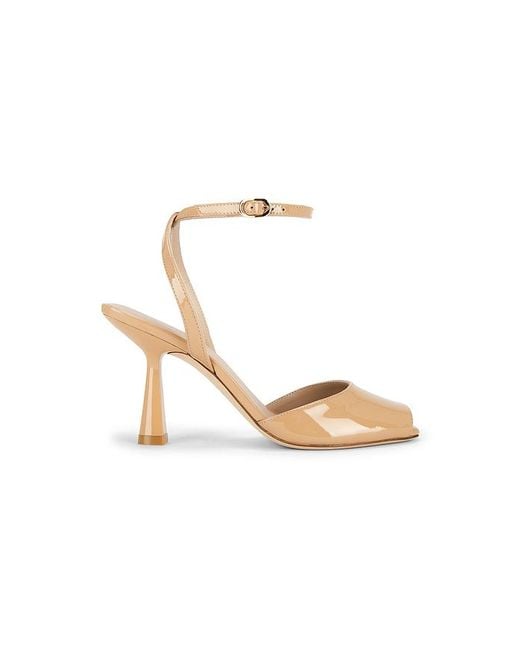 Stuart Weitzman White Val Sandal 85