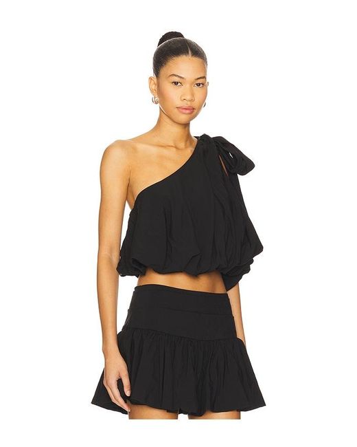 MORE TO COME Lara トップ Black