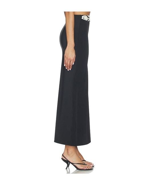Bahia Maria Black Agata Long Skirt