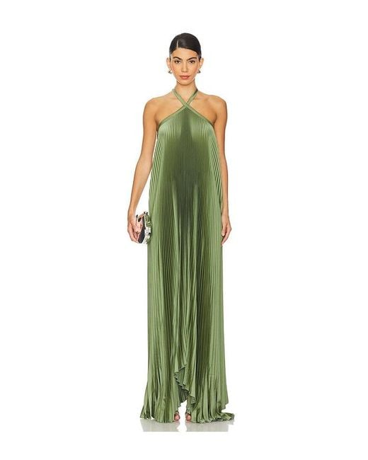 L'idée Green Deesse Gown
