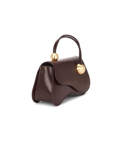 Cult Gaia Brown Kazia Crossbody Bag