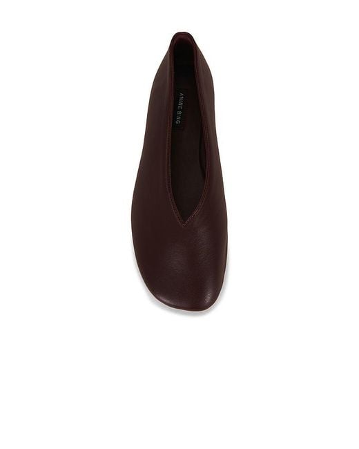 Anine Bing White Ana Flat