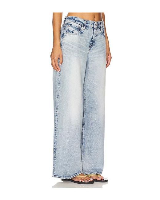 Moussy Blue Lewes Super Wide Jeans