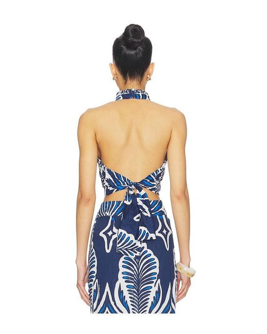 Poupette Blue Suma Top