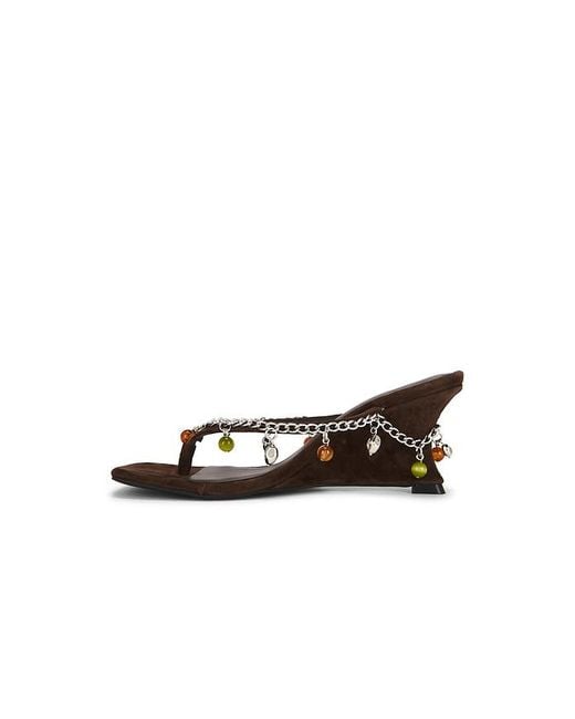Bec & Bridge Black Lillie Beaded Wedge