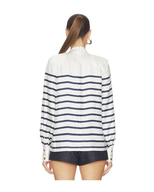 FRANÃOISE White Johanna Blouse