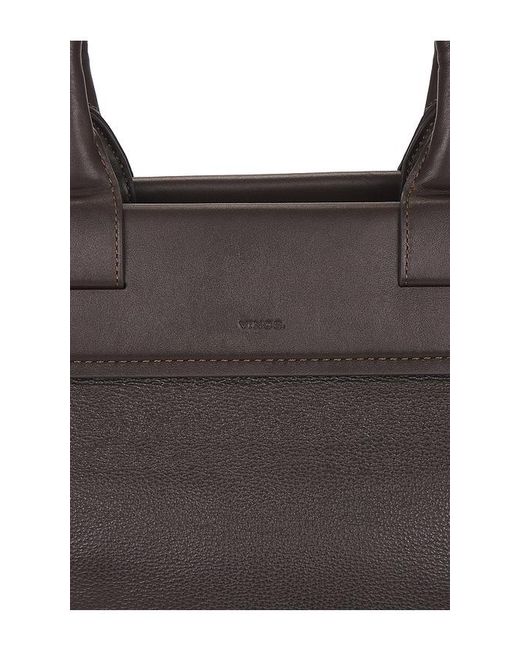 Vince Black Pebble Nordhelm Tote for men