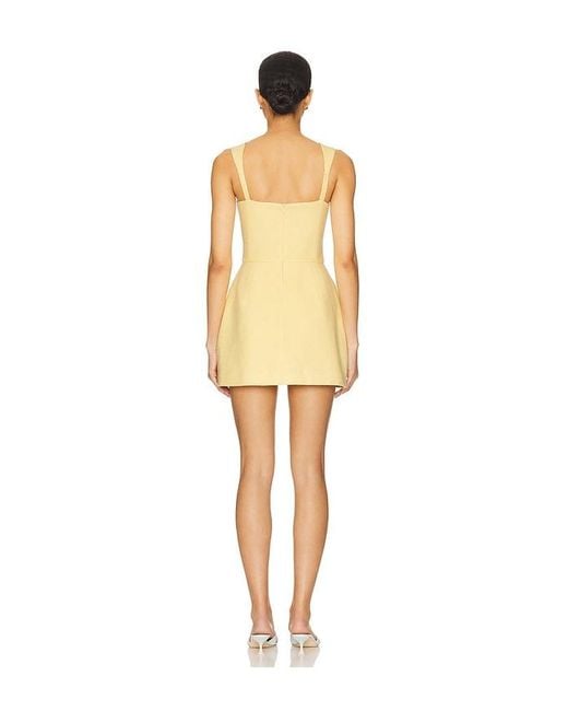 Amanda Uprichard Natural X Revolve Bethany Skort Romper