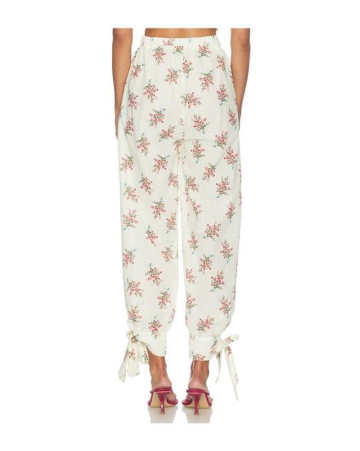 Agua Bendita White Silvia Cherish Pant