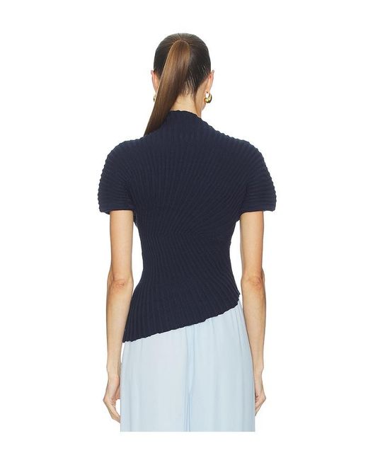 Cult Gaia Blue Annemie Top