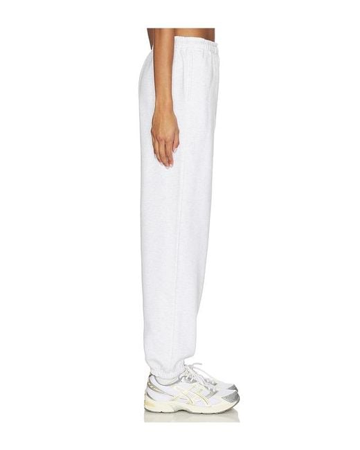 WellBeing + BeingWell White Cooper Jogger