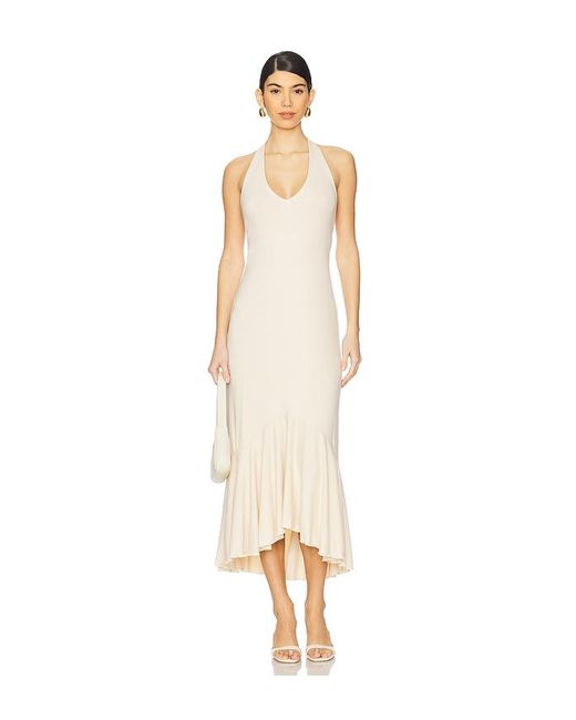 Free People White X Free-Est Alix Midi Dress