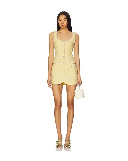 Amanda Uprichard Natural Caligari Skirt