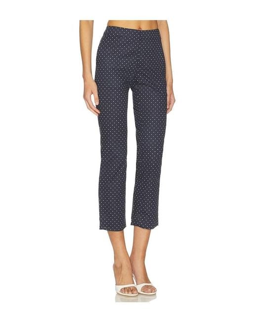 WeWoreWhat Blue Button Front Pant
