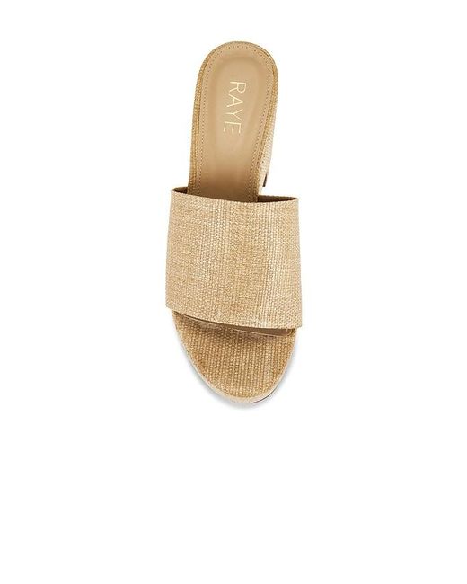 Raye White Spencer Platform