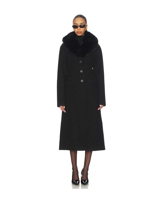 ALL THE WAYS Black Nettie Coat