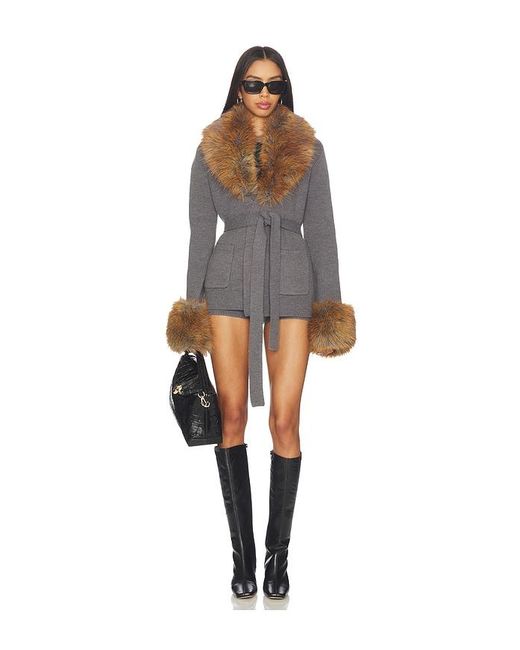 retroféte Gray Chantelle Robe