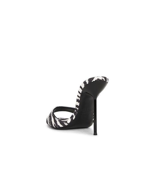 Paris Texas White Lidia Mule Sandal
