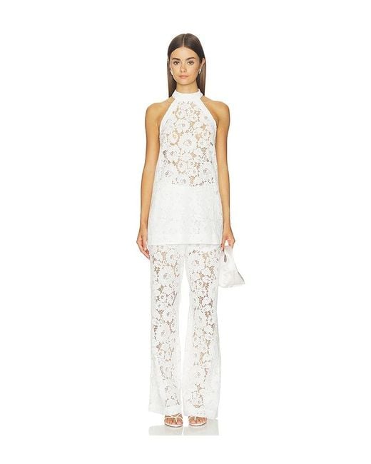 Lovers + Friends White Ember Pant