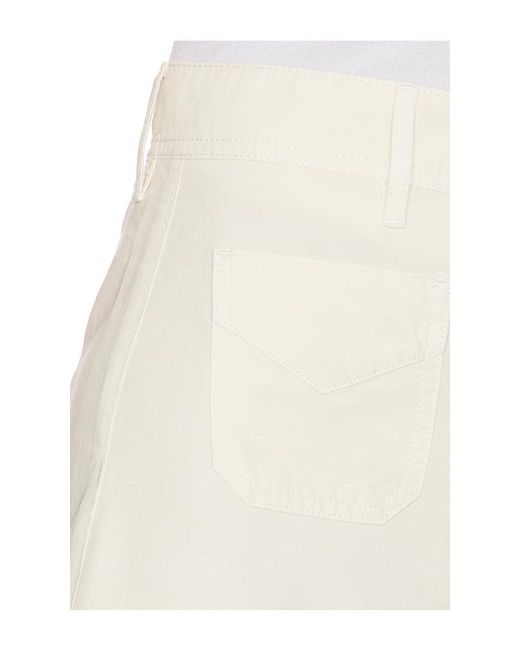 Veronica Beard White Carter Short