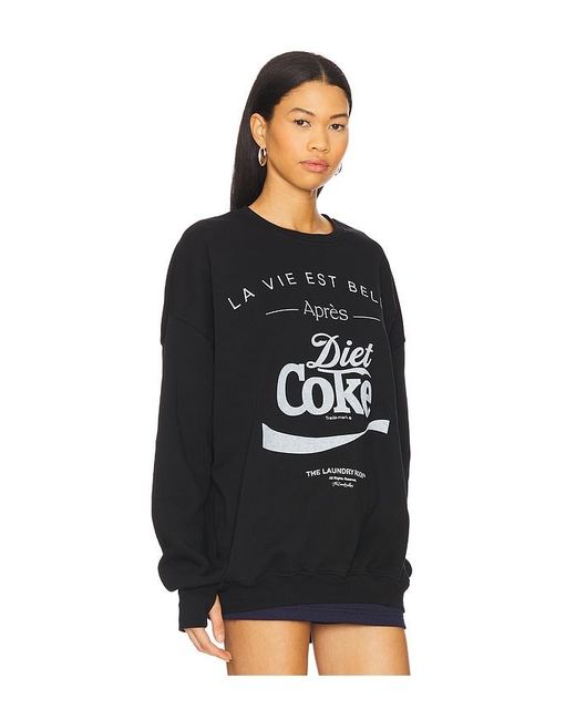 The Laundry Room Life Is Beautiful After Diet Coke スウェットシャツ Black