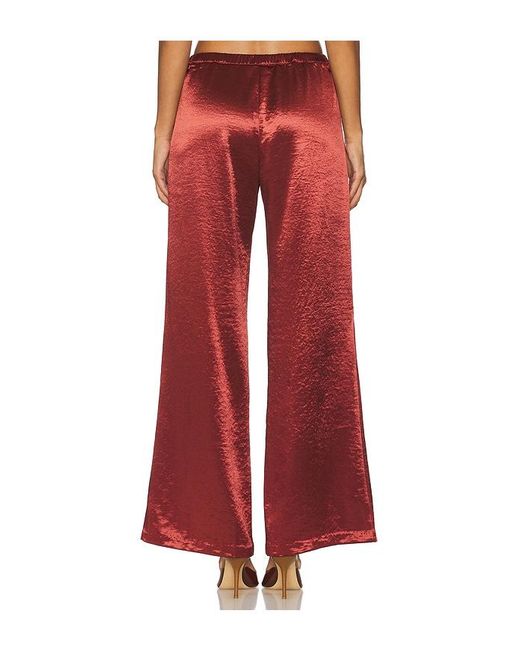 Amanda Uprichard Red Mariko Pants