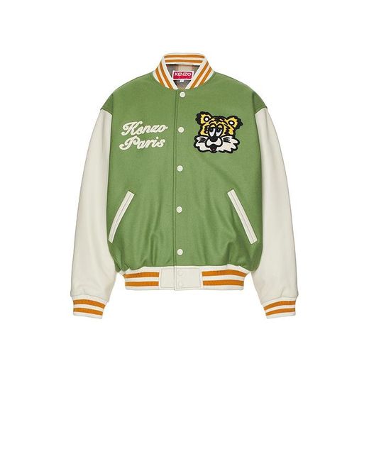 メンズ KENZO Verdy スタジャン Green