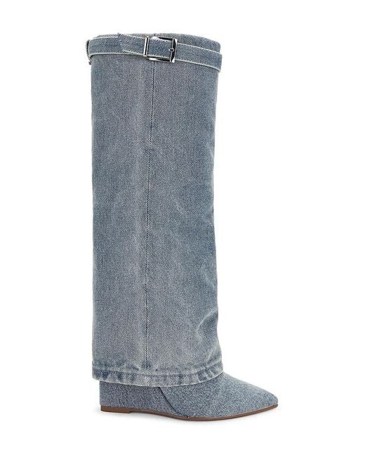 Steve Madden Blue Corenne Boot