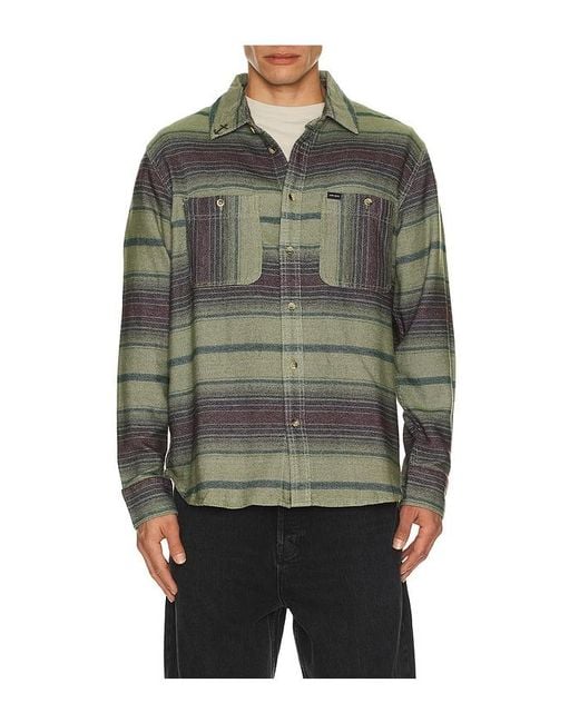Dark Seas Gray Summit Long Sleeve Shirt for men