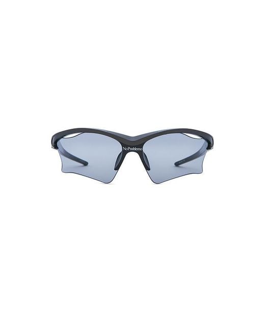 Le Specs Blue X No Problemo Pluto Sunglasses for men