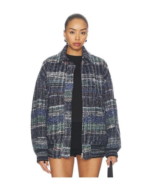 Missoni Blue Bomber Jacket