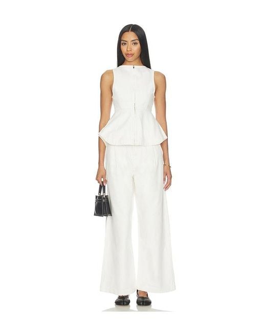 ALIGNE White Jeans Lainey
